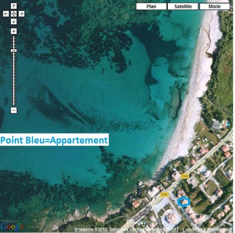 Vue Mer Panoramique Plage 50M Porticcio Corse Εξωτερικό φωτογραφία